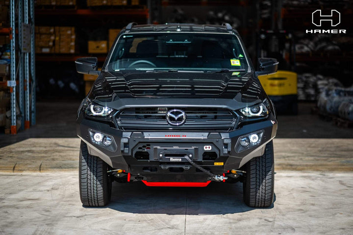 HAMER MAZDA BT50 2021-Present BULL BAR King Series (Incl. Rated Recovery Points)