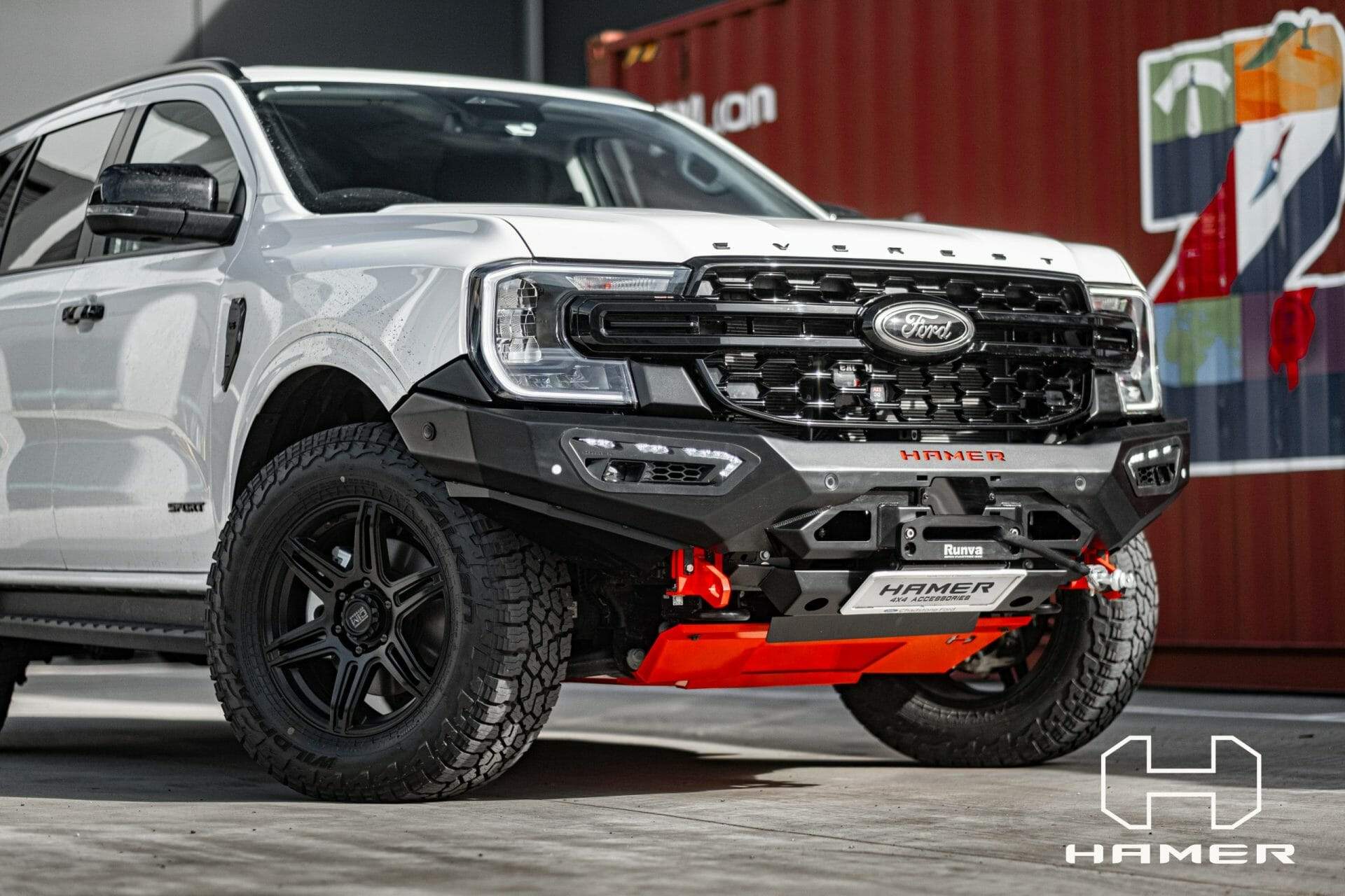 HAMER FORD EVEREST 2022-Present BULL BAR Atlas Series