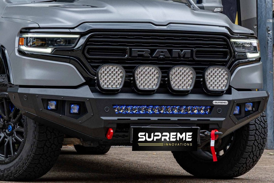 SUPREME X SERIES BULL BAR TO SUIT RAM DT