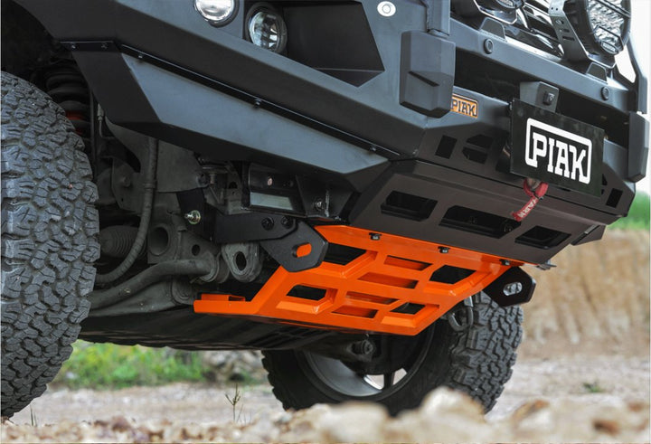PIAK Elite 3-Loop Winch Bar Mitsubishi Pajero Sport 2020+ (Black & Orange)
