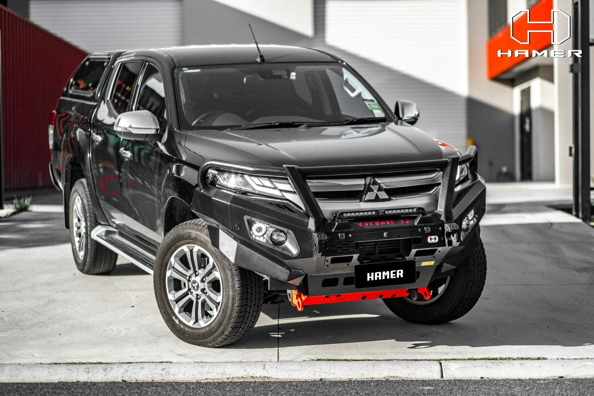 HAMER MITSUBISHI TRITON MR 2018-Present BULL BAR King Series Plus