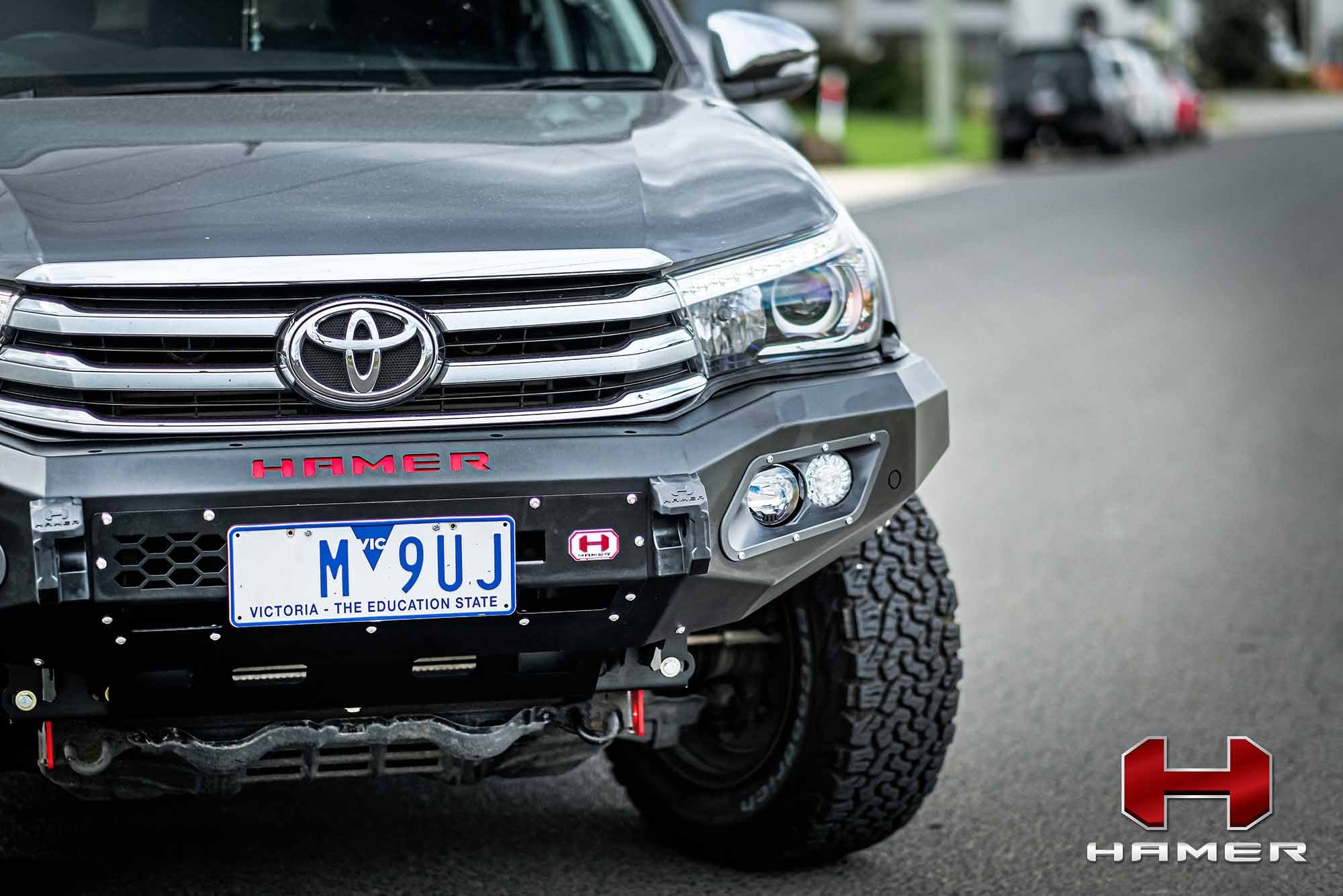 HAMER TOYOTA HILUX REVO 2015-2018 BULL BAR King Series