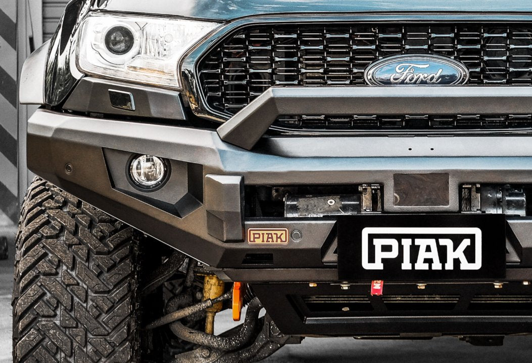 PIAK Elite Non Loop Winch Bar Ford Ranger & Everest 2015-2022 (Orange & Black)