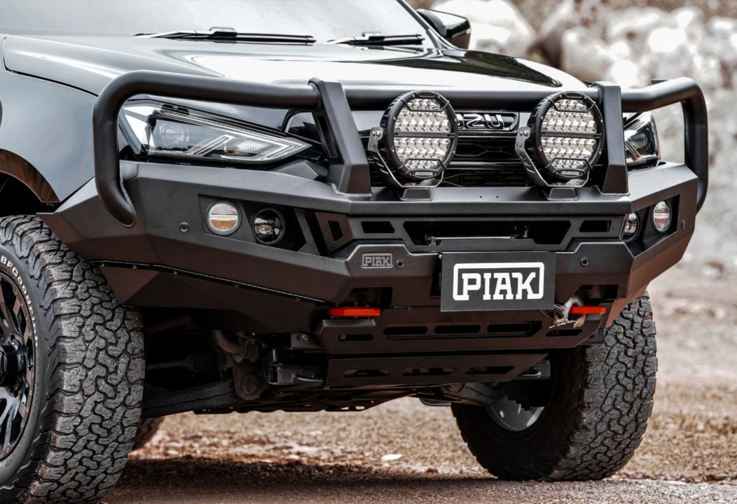 PIAK Genesis Loop Bar Isuzu Mu-X 2021+ (Orange & Black)