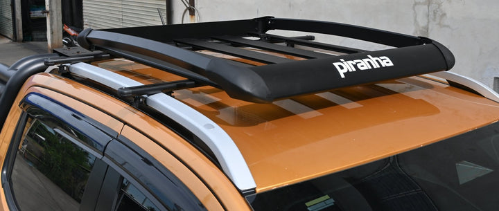 Roof Rack Aluminum - Ford Ranger Next Gen+Bracket Black