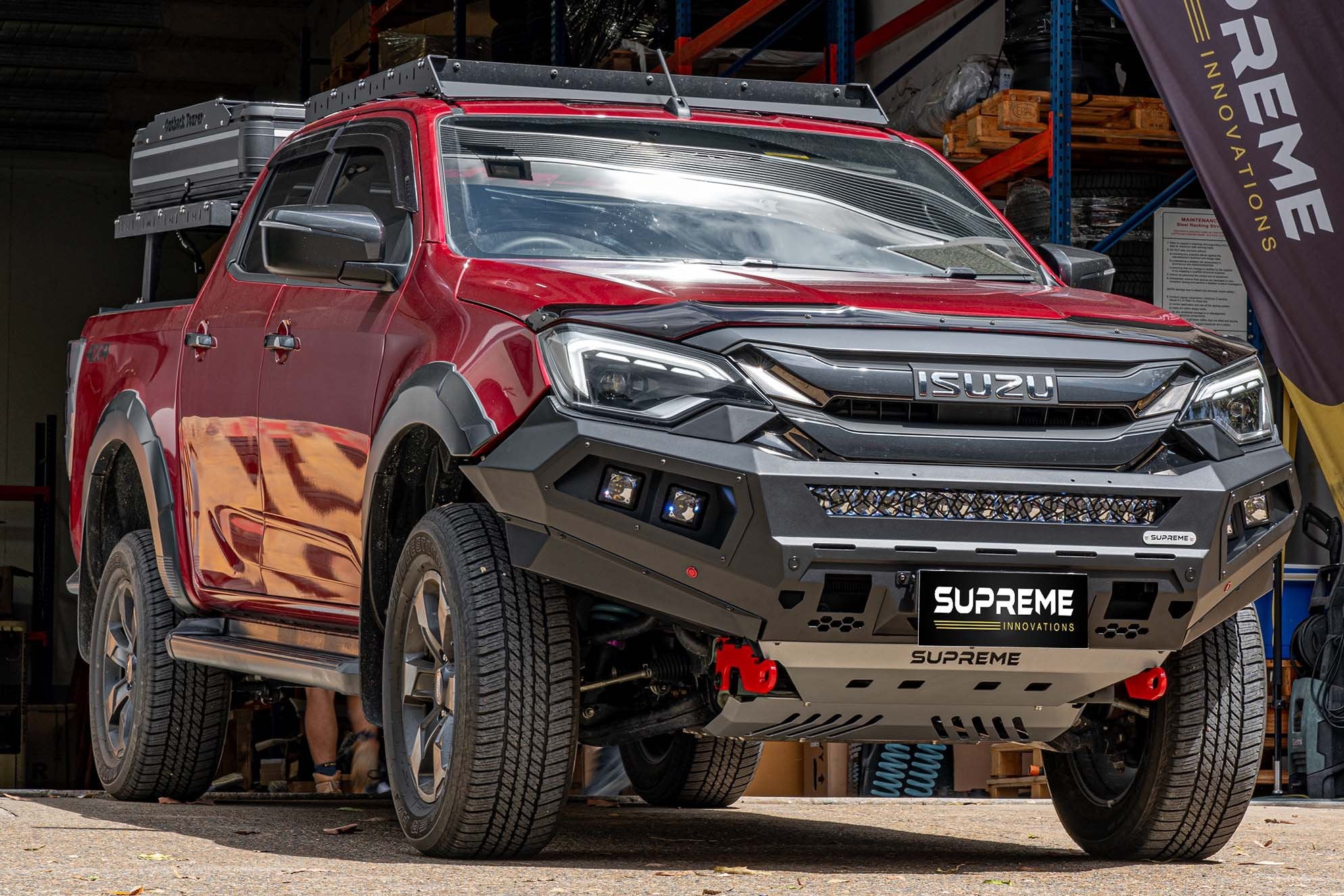 SUPREME X SERIES BULL BAR TO SUIT ISUZU DMAX 2024+