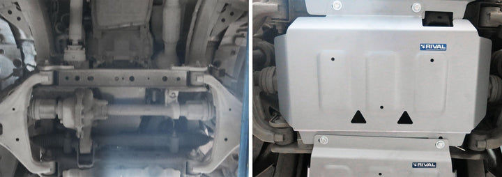 Rival 4x4 Engine Underbody Armour Ford Ranger Px1 Px2 Px3 / Ford Everest 2015-2022 / Mazda