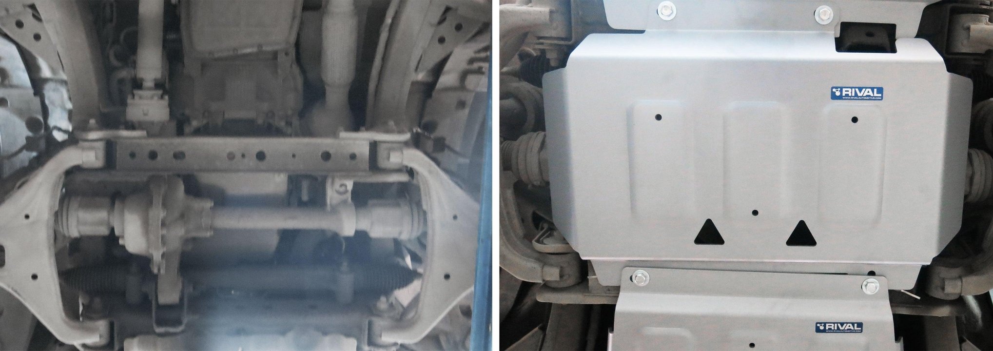 Rival 4x4 Engine Underbody Armour Ford Ranger Px1 Px2 Px3 / Ford Everest 2015-2022 / Mazda