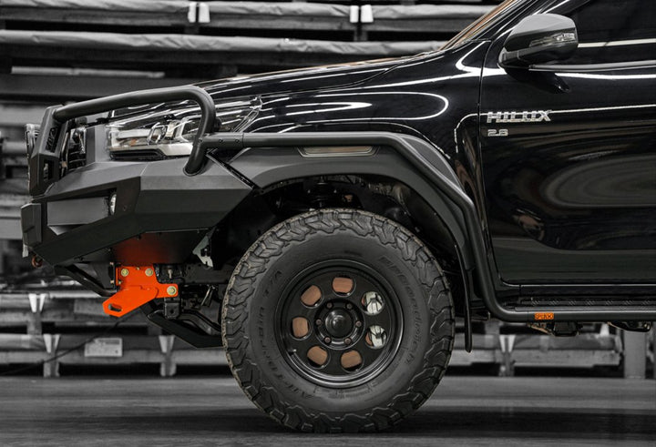 PIAK Elite 3-Loop Winch Bar Toyota Hilux 2020+ (Orange & Black)