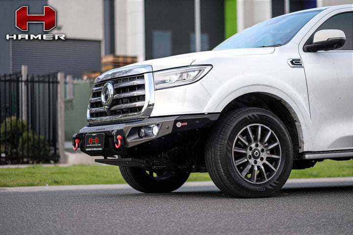 HAMER GWM CANNON 2021-Present BULL BAR King Series (Incl. Rated Recovery Points)