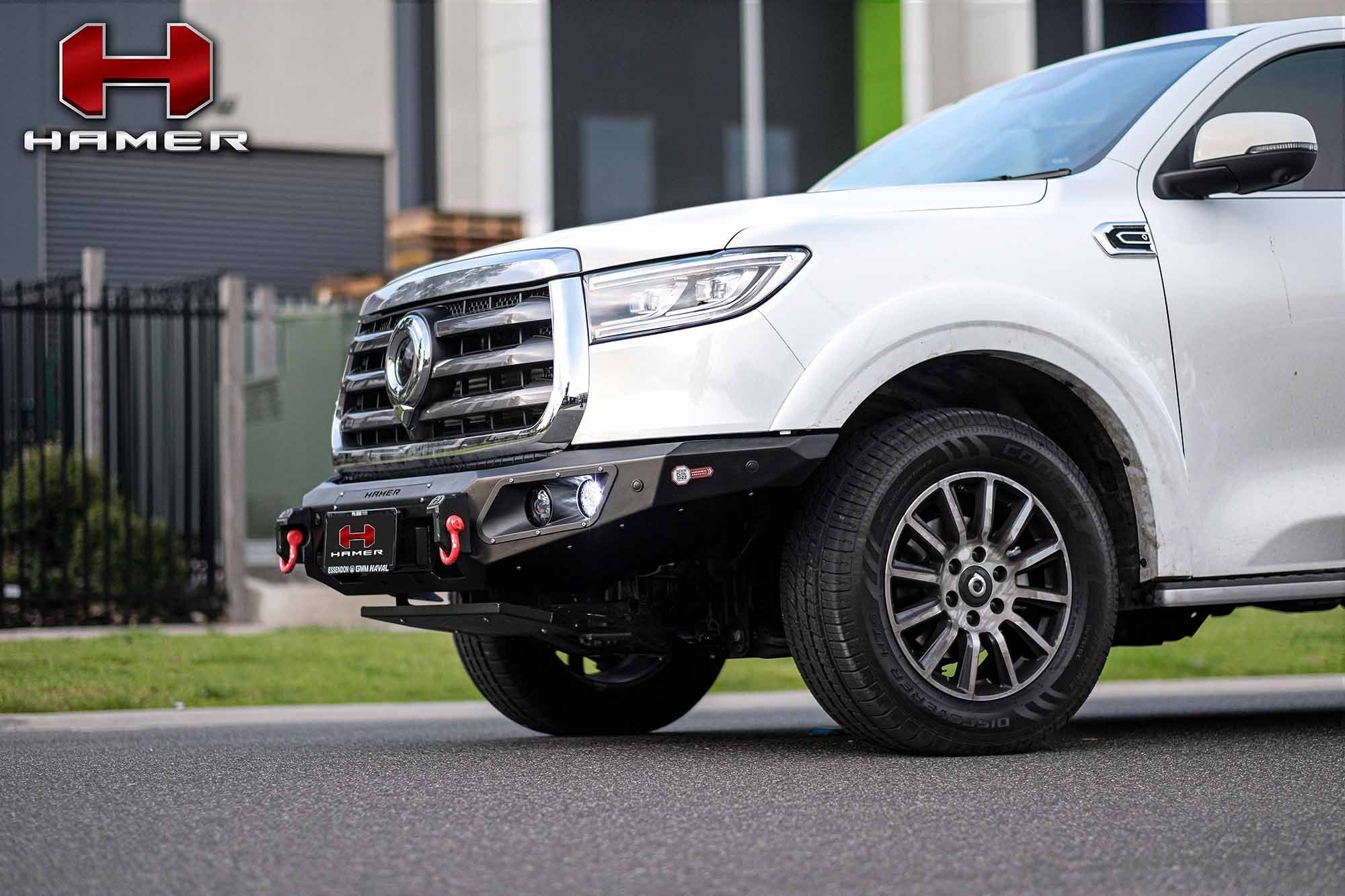 HAMER GWM CANNON 2021-Present BULL BAR King Series (Incl. Rated Recovery Points)