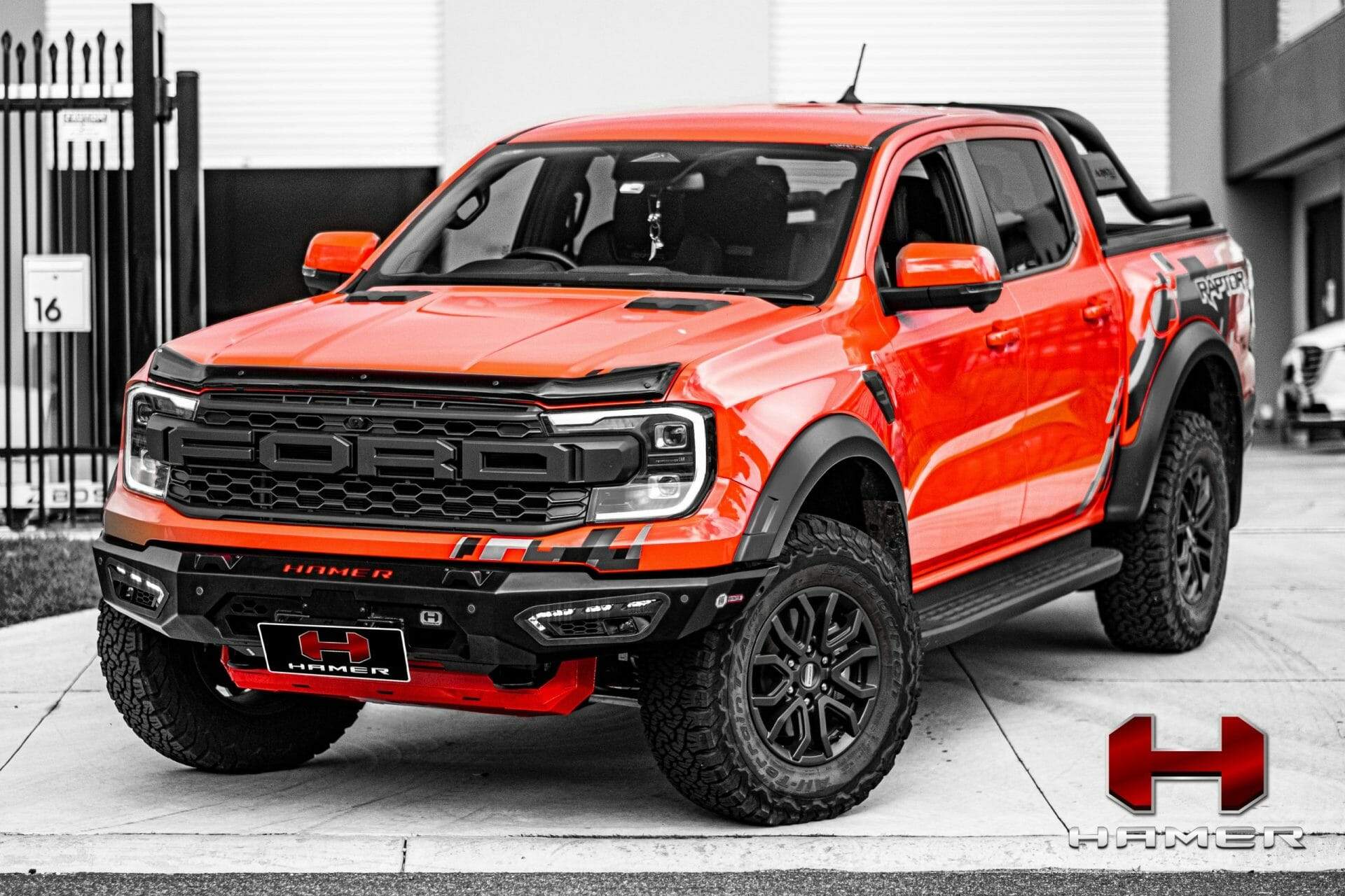 HAMER FORD RAPTOR 2022-Present BULL BAR
