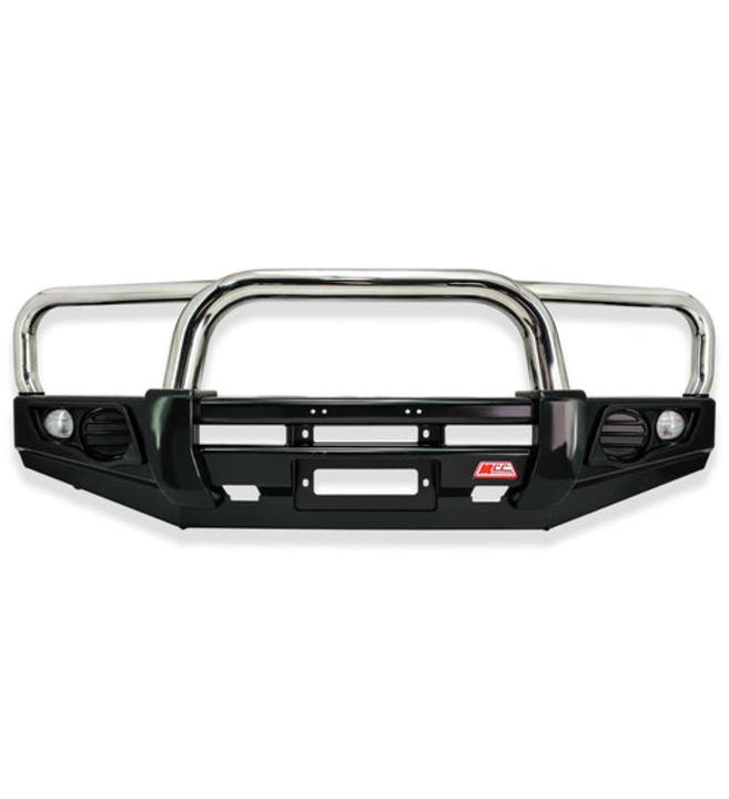 Next-Gen Ranger 2022-On - 707-01 Falcon Bull Bar Triple Stainless Loops Package (No Foglight) - SKU MCC-05010-701UP
