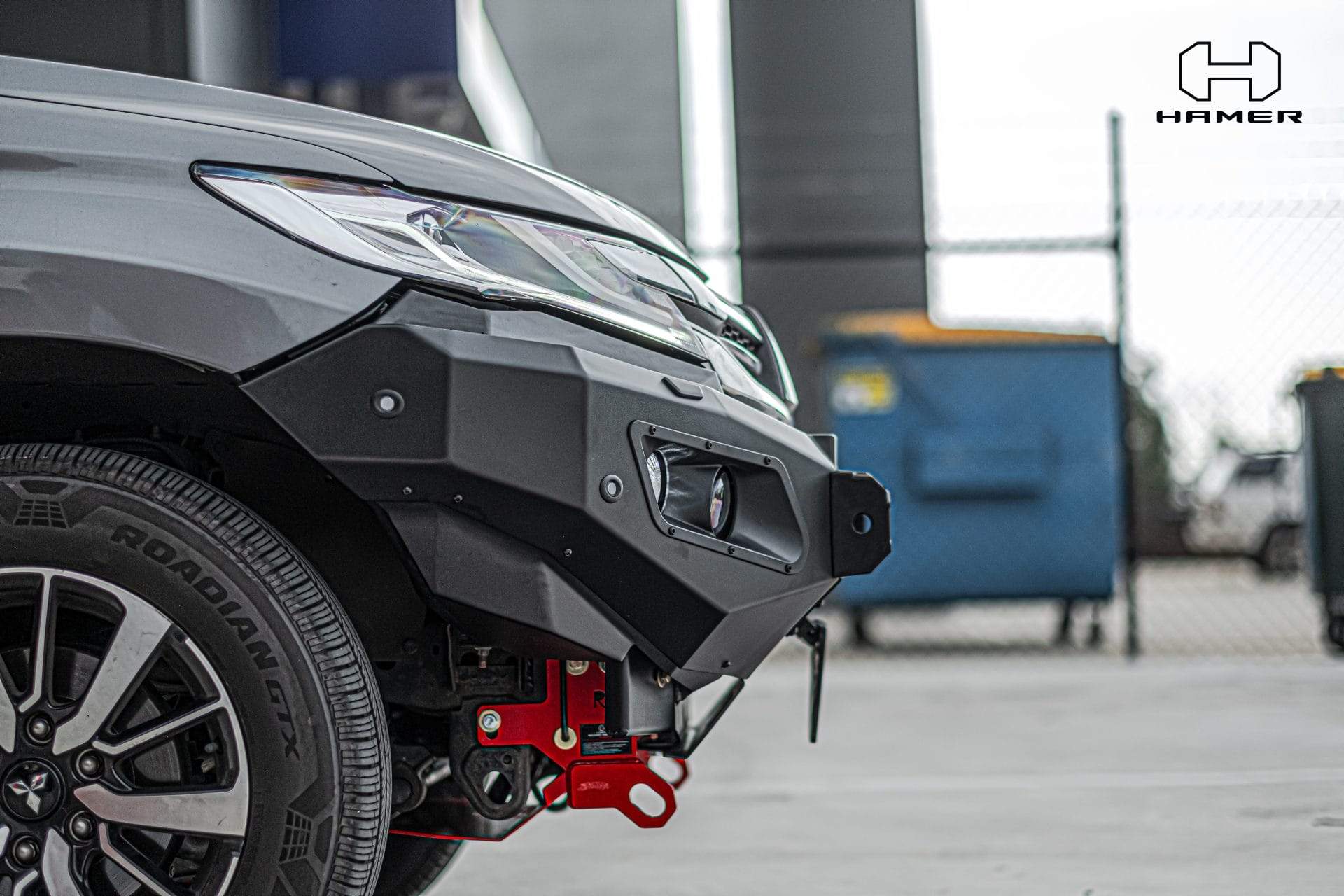 HAMER MITSUBISHI PAJERO SPORT QE 2016-2019 BULL BAR King Series