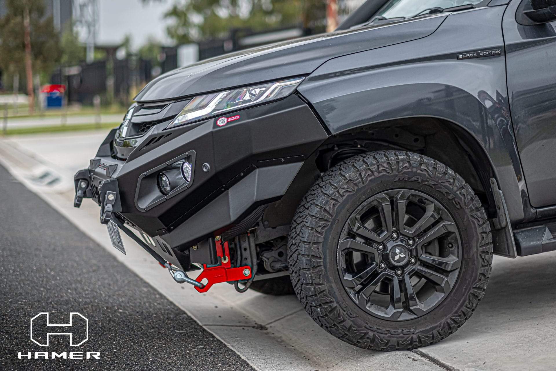 HAMER MITSUBISHI TRITON MR 2018-2024 BULL BAR King Series