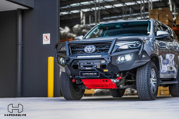 HAMER TOYOTA FORTUNER 2020-Present BULL BAR King Series Plus (Incl. Rated Recovery Points)