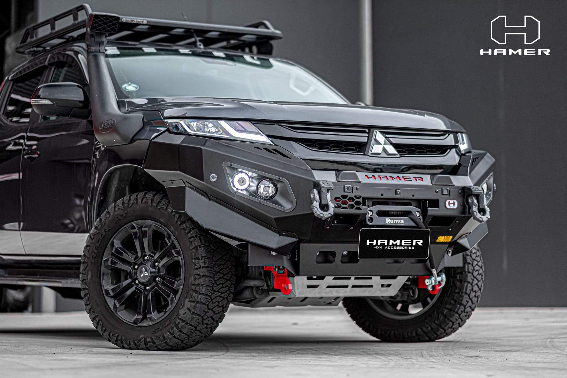 HAMER MITSUBISHI TRITON MR 2018-2024 BULL BAR King Series