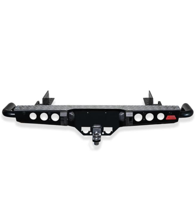 Dmax/Colorado RT RG 2012-2019 022-03 Jack Rear Bar with Chrome Step Plate Package