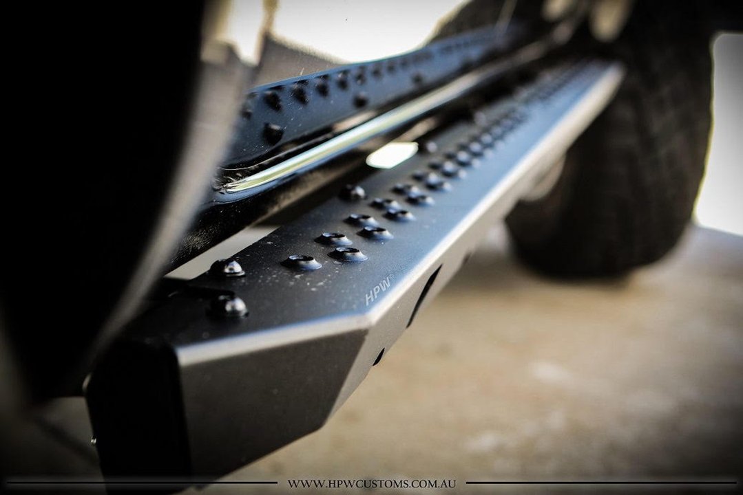 Offroad Animal  Rock Sliders, Ford Ranger + Mazda BT50, Dual cab PX 2011-2022