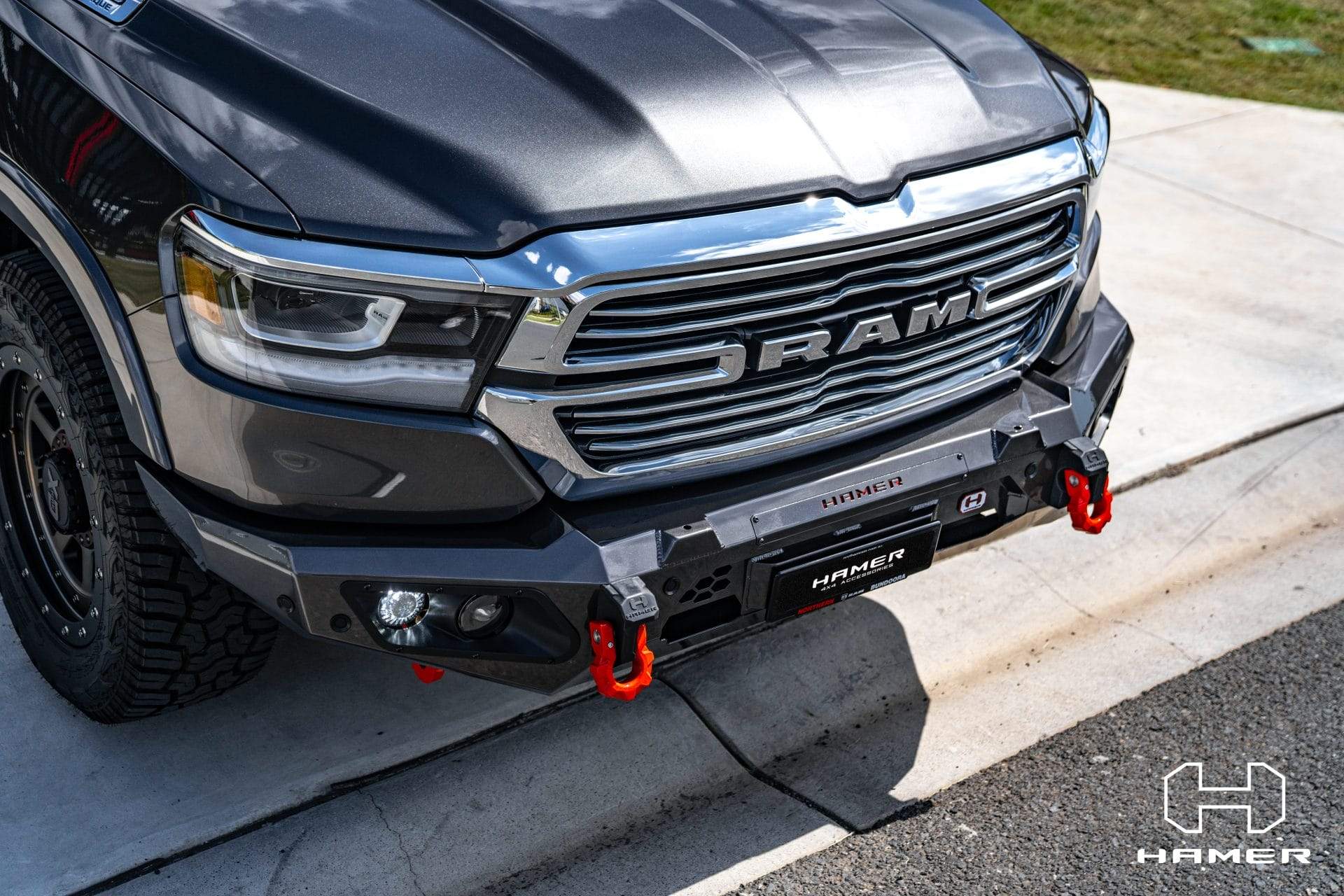 HAMER RAM 1500 DT 2021-Present BULL BAR King Series (Incl. Rated Recovery Points)