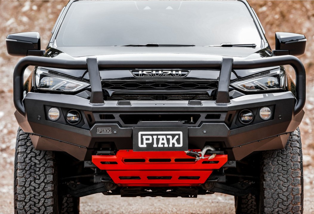 PIAK Genesis Loop Bar Isuzu Mu-X 2021+ (Black & Orange)