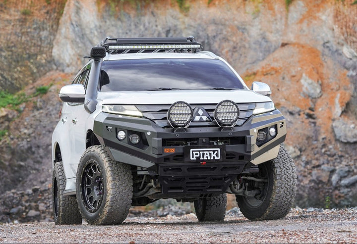 PIAK Elite Non Loop Winch Bar Mitsubishi Pajero Sport 2020+ (Black)