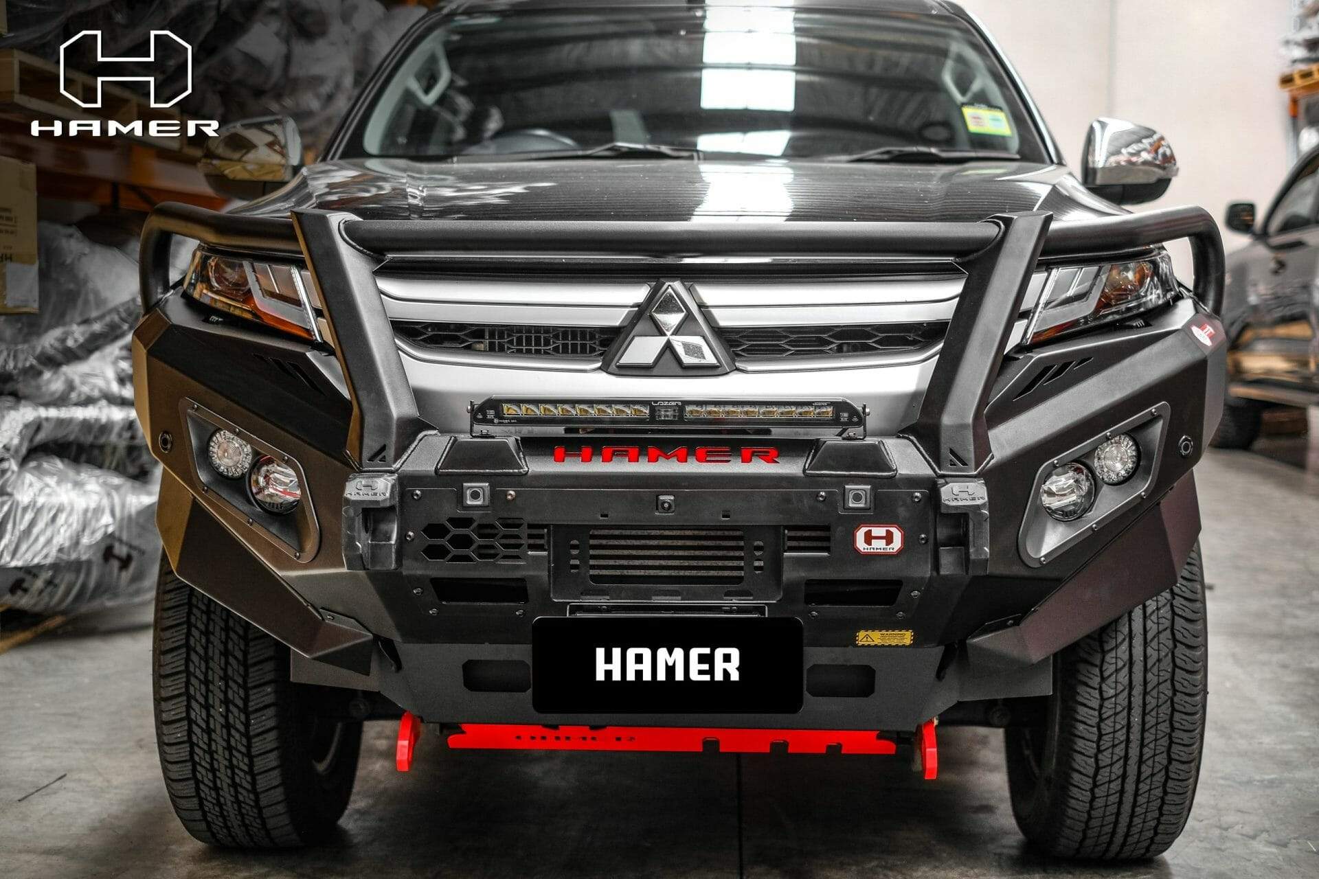 HAMER MITSUBISHI TRITON MR 2018-Present BULL BAR King Series Plus