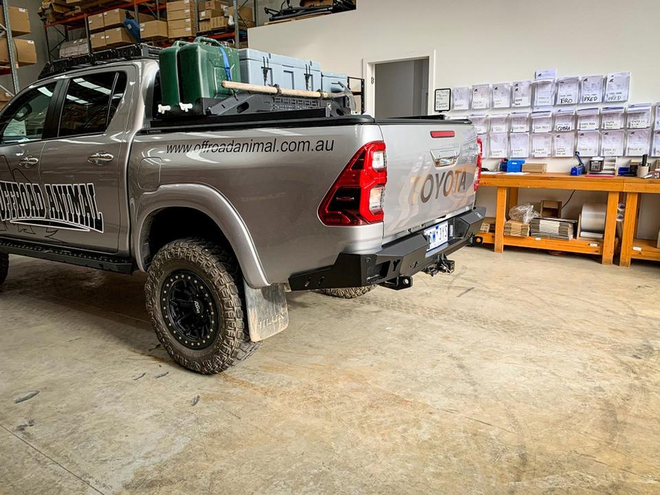 Offroad Animal  Rear Bumper and tow bar, to suit Toyota Hilux N80 2015-on