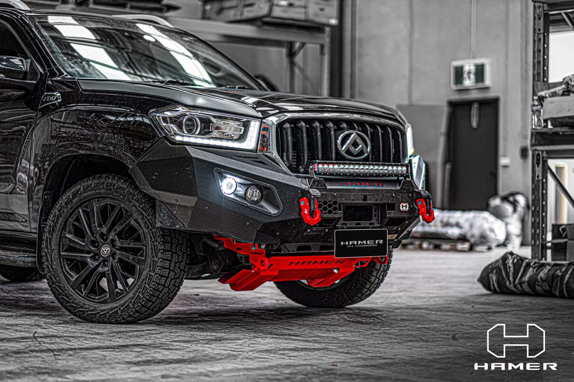 HAMER LDV T60 2017-2021 BULL BAR King Series (Incl. Rated Recovery Points) NO FENDER MODEL