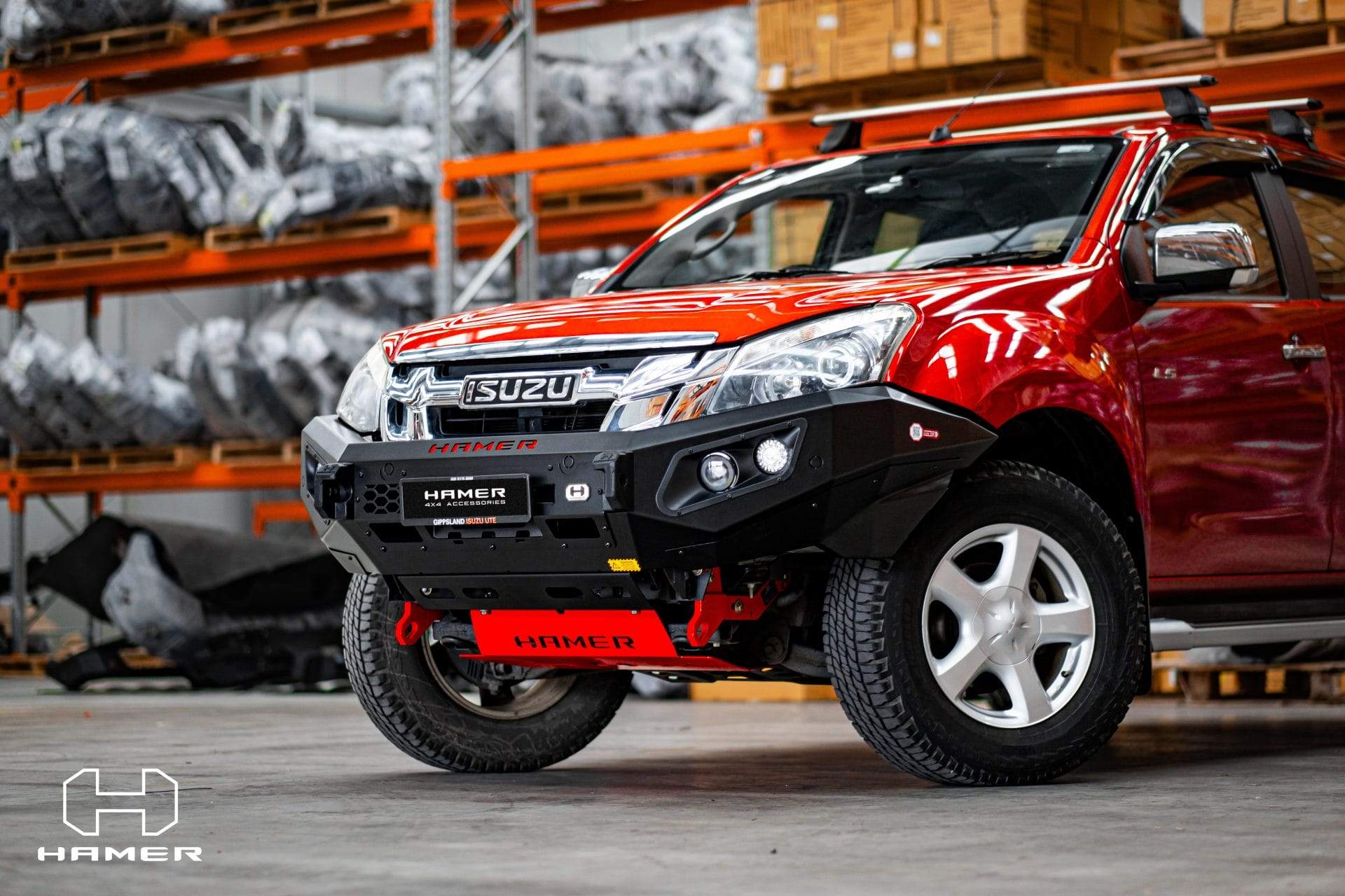 HAMER ISUZU D-MAX 2012-2016 BULL BAR King Series