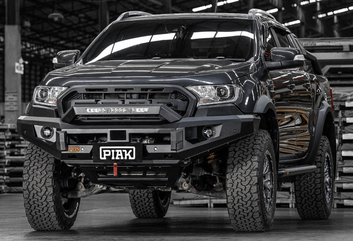 PIAK Elite Non Loop Winch Bar Ford Ranger & Everest 2015-2022 (Black)