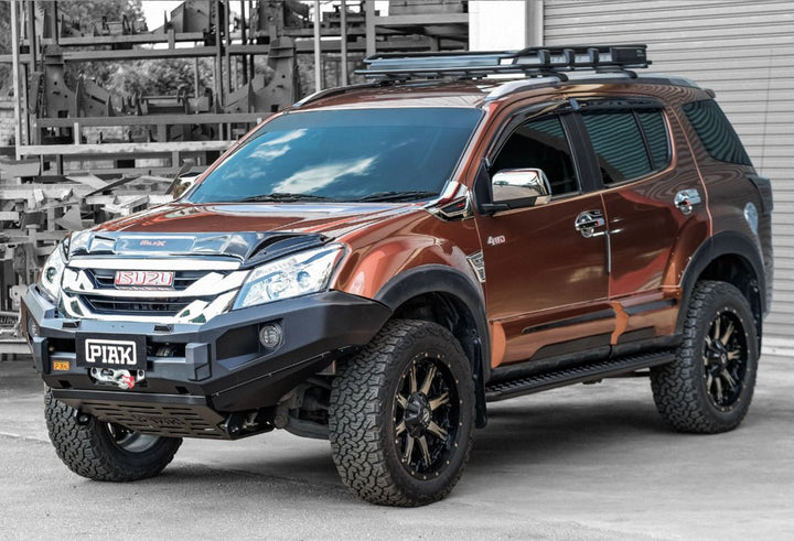 PIAK Elite Non Loop Winch Bar Isuzu MU-X 2013-2016 (Black)