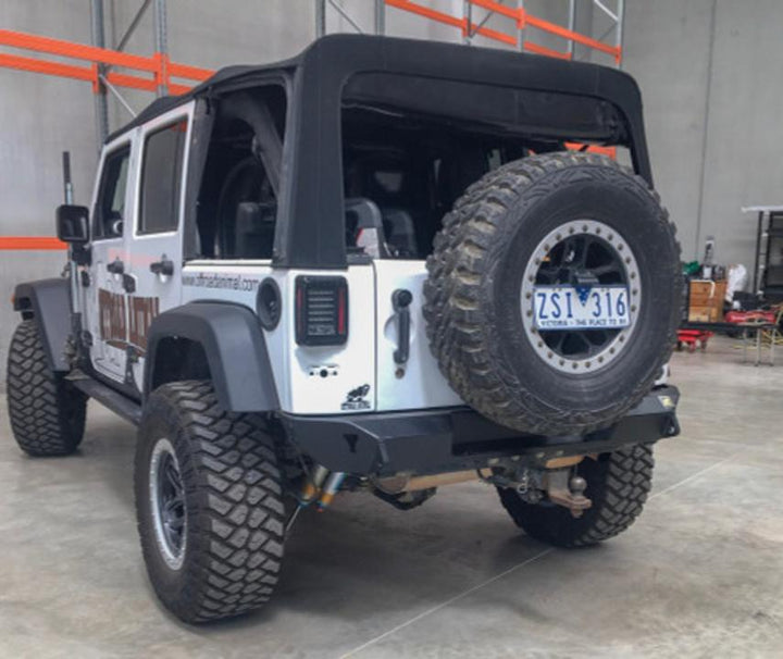 Offroad Animal  Rear bumper, Jeep Wrangler JK 07-2018