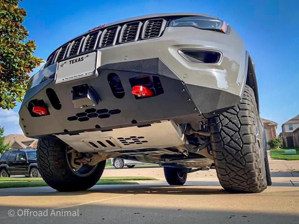 Offroad Animal  Pre-Runner, Steel Front Bumper, Grand Cherokee WK2 2017-2021