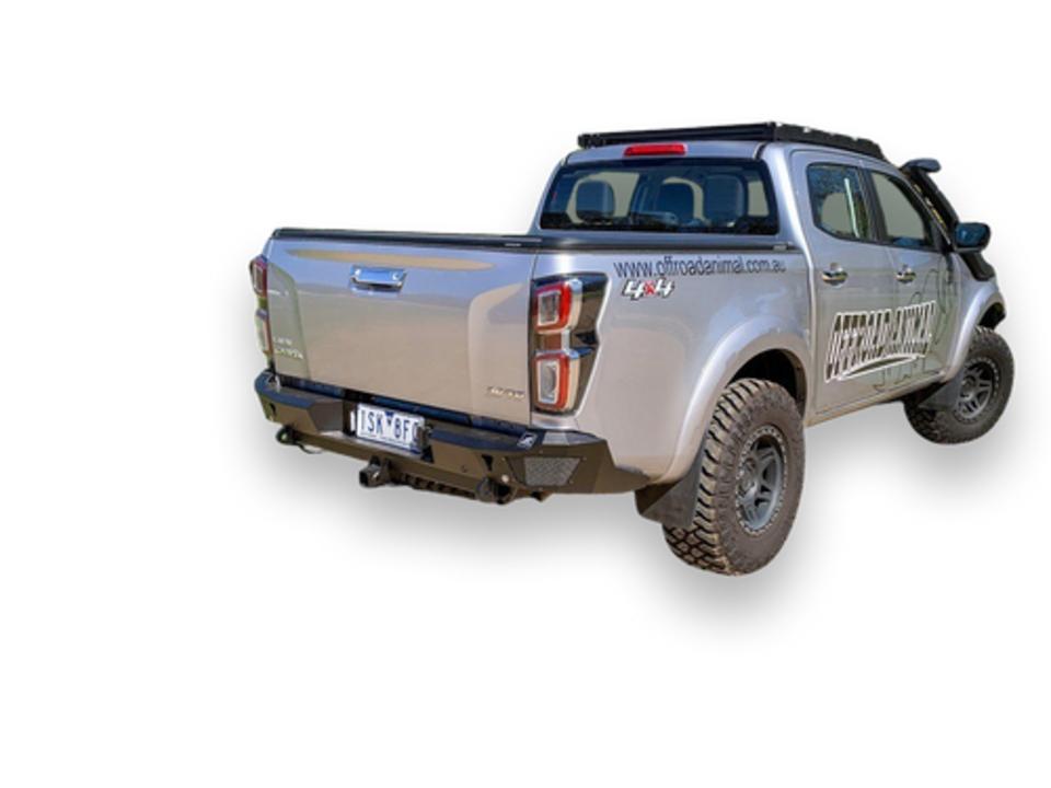 Offroad Animal  Rear Bumper and Tow Bar, Isuzu Dmax MY21- 2021 to 2023