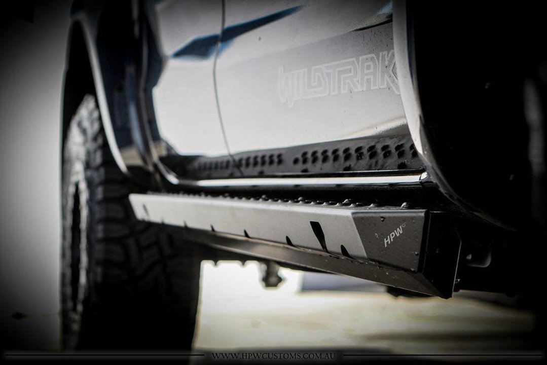 Offroad Animal  Rock Sliders, Ford Ranger + Mazda BT50, Dual cab PX 2011-2022
