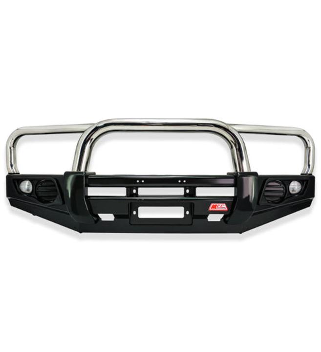 Dmax facelift 2017-2020  707-01 Falcon Bull Bar Triple Stainless Loops Package (No Foglight)