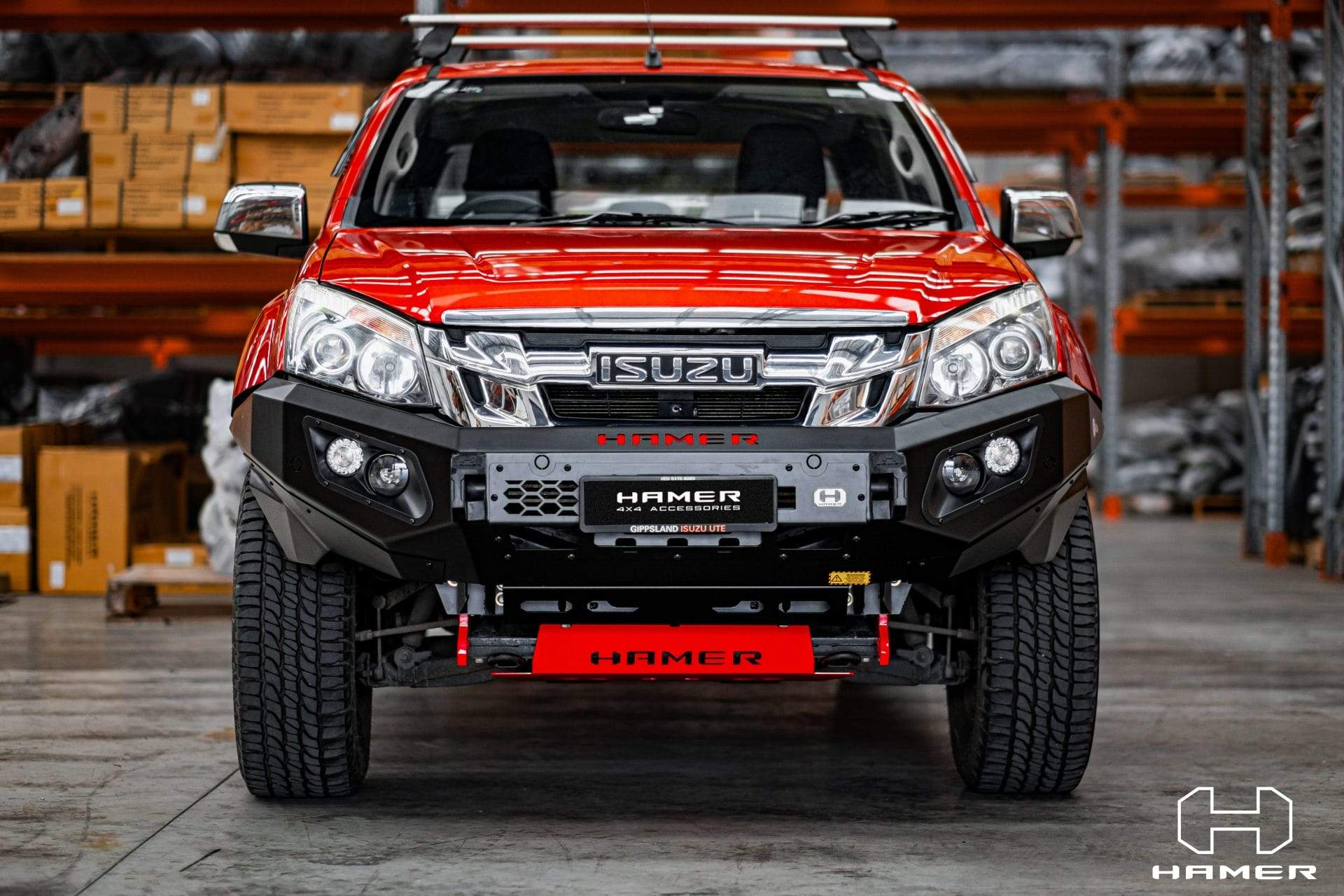 HAMER ISUZU D-MAX 2012-2016 BULL BAR King Series