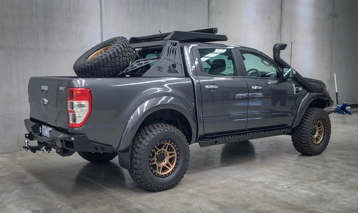 Offroad Animal  Rear Bumper and Tow Bar, Ford Ranger PX 2011-2022, Mazda BT50- 2011- 2020