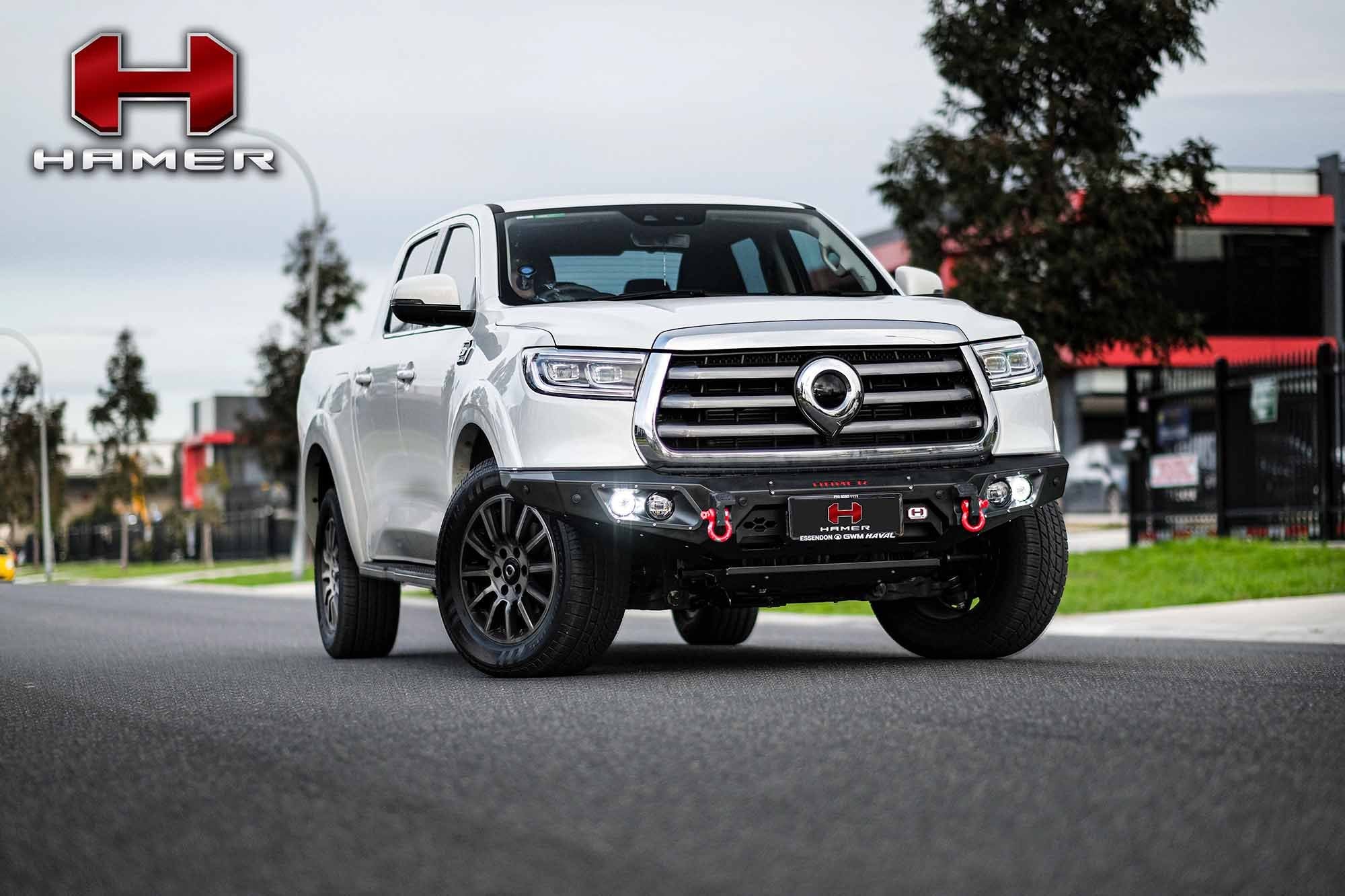 HAMER GWM CANNON 2021-Present BULL BAR King Series (Incl. Rated Recovery Points)