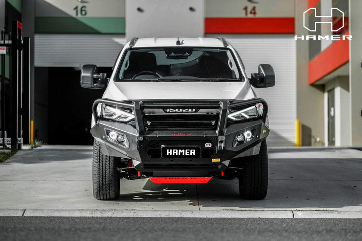 HAMER ISUZU MUX 2021-Present BULL BAR King Series Plus (Incl. Rated Recovery Points)