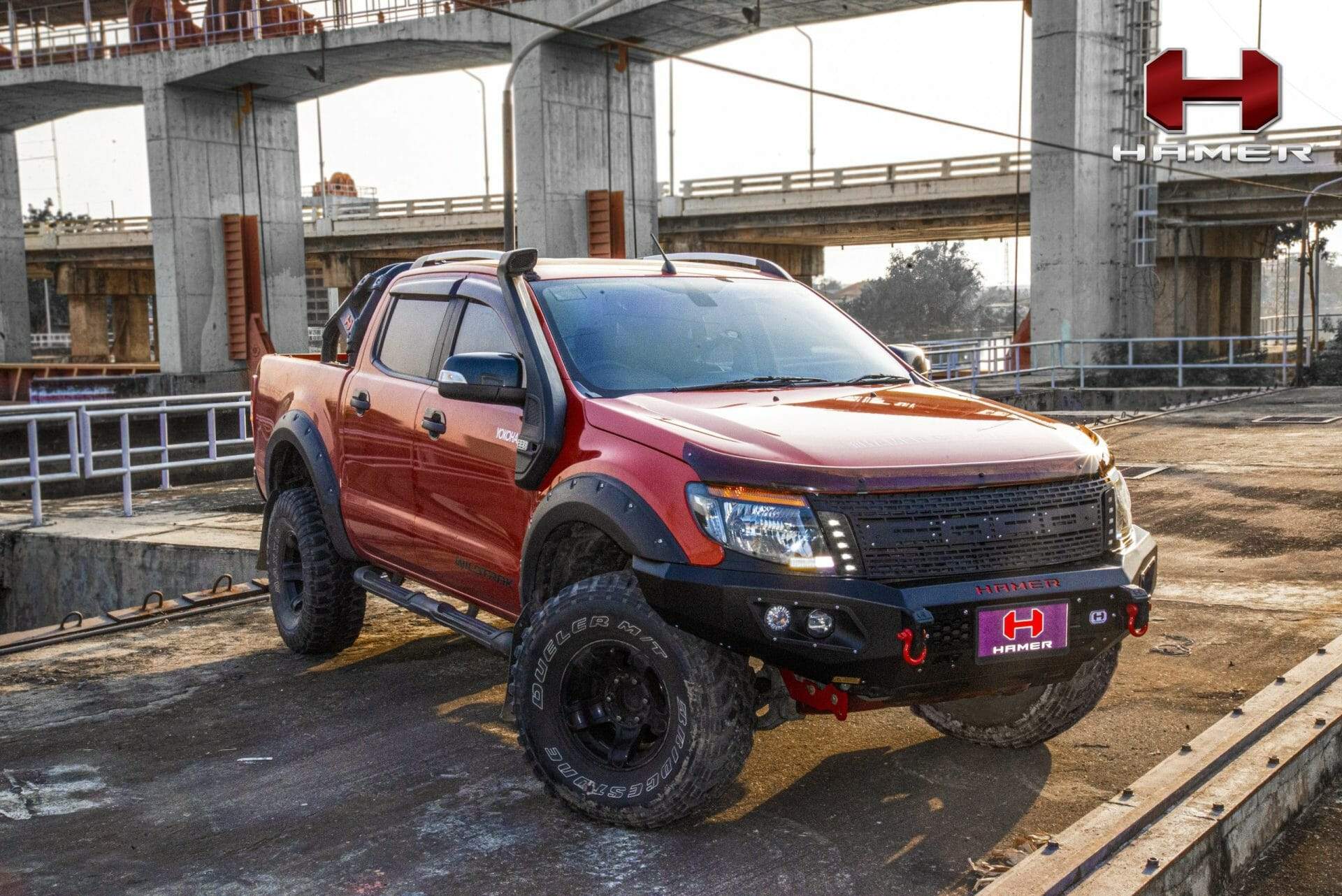 HAMER FORD RANGER PX1 2012-2015 BULL BAR King Series