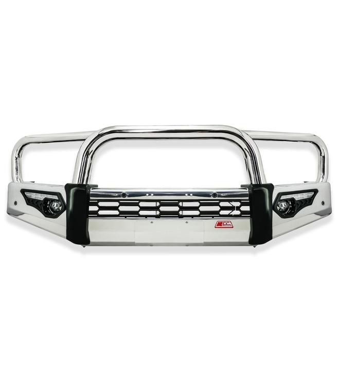 Pajero NS NX NT NW 2006-2021 808-01A Alloy Phoenix Bull Bar Triple Loops Package (non-Winch)