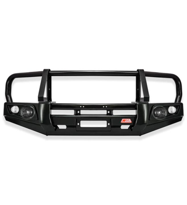 Colorado RG Trail Blazer 2017-2020 707-02 Falcon Bull Bar Black A-Frame Package (LED Foglight)