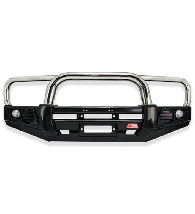 Dmax 2007-2011/ Holden RA7 707-01 Falcon Bull Bar Triple Stainless Loops Package (No Foglight)