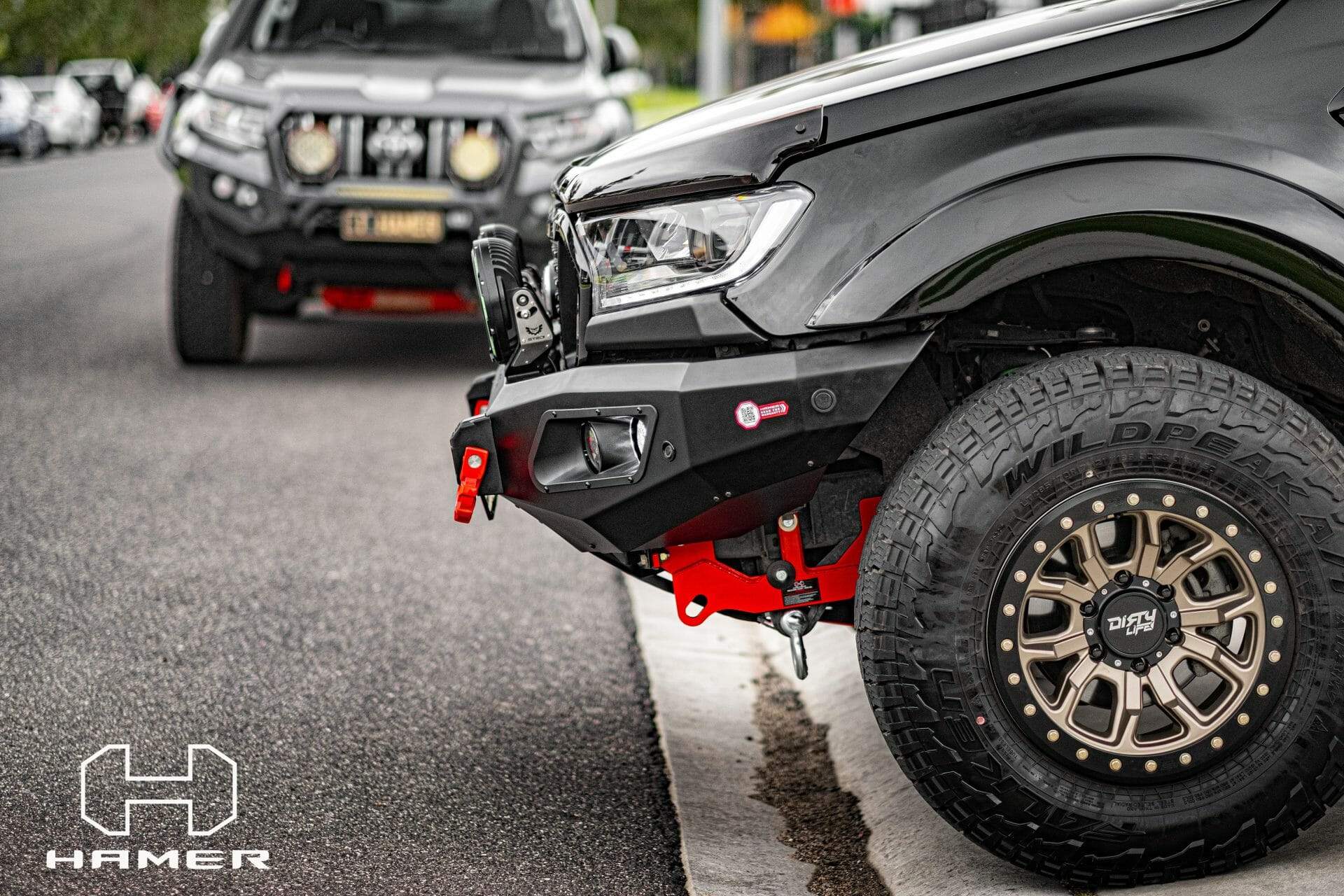 HAMER FORD RANGER PX2-PX3 2015-2022 BULL BAR King Series