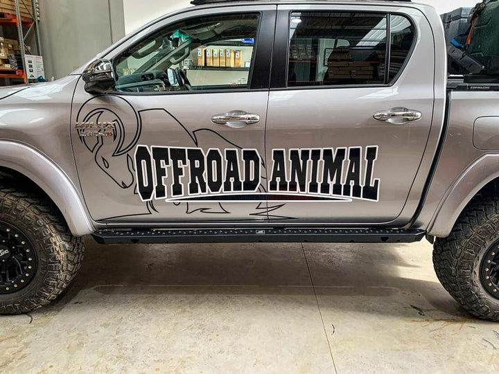 Offroad Animal  Rock Sliders, Suitable for Toyota Hilux N80, 2015 on