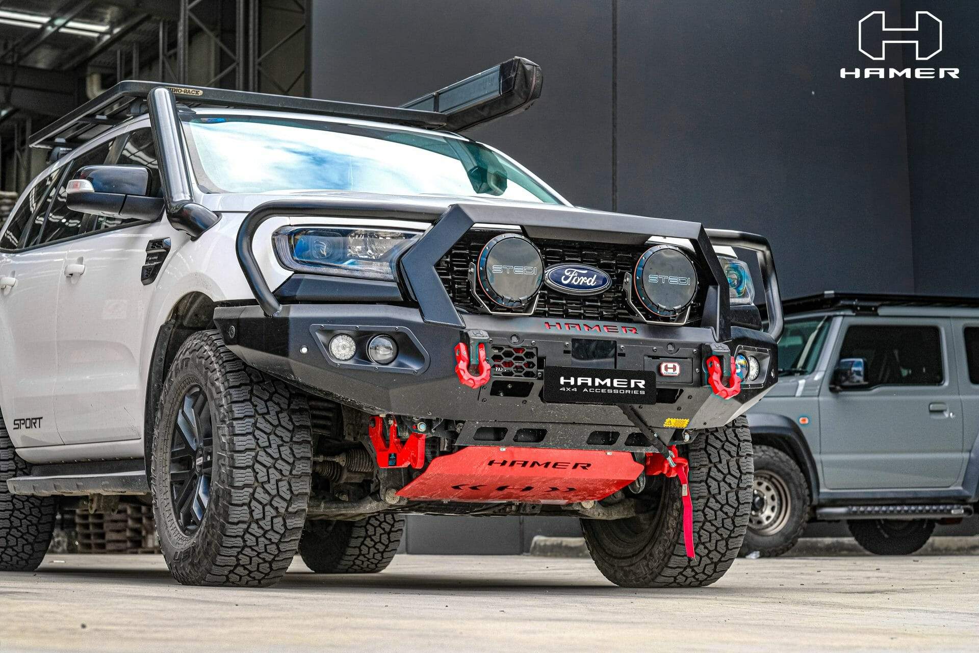 HAMER FORD EVEREST 2015-2022 BULL BAR King Series Plus