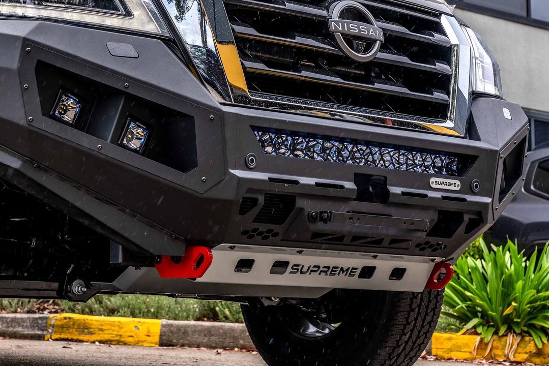 SUPREME X SERIES BULL BAR TO SUIT NISSAN PATROL Y62 SERIES 5