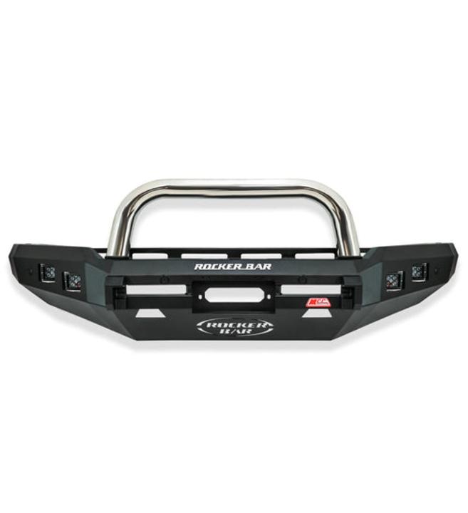 Prado 150 facelift 2017-2024 078-01SQSSL Rocker Bull Bar Single Stainless Loop Package